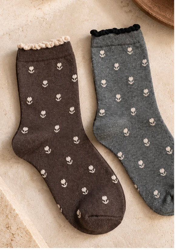Autumn Bloom Socks