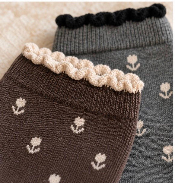 Autumn Bloom Socks