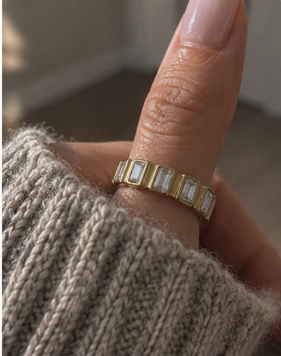 Halie Infinity Ring