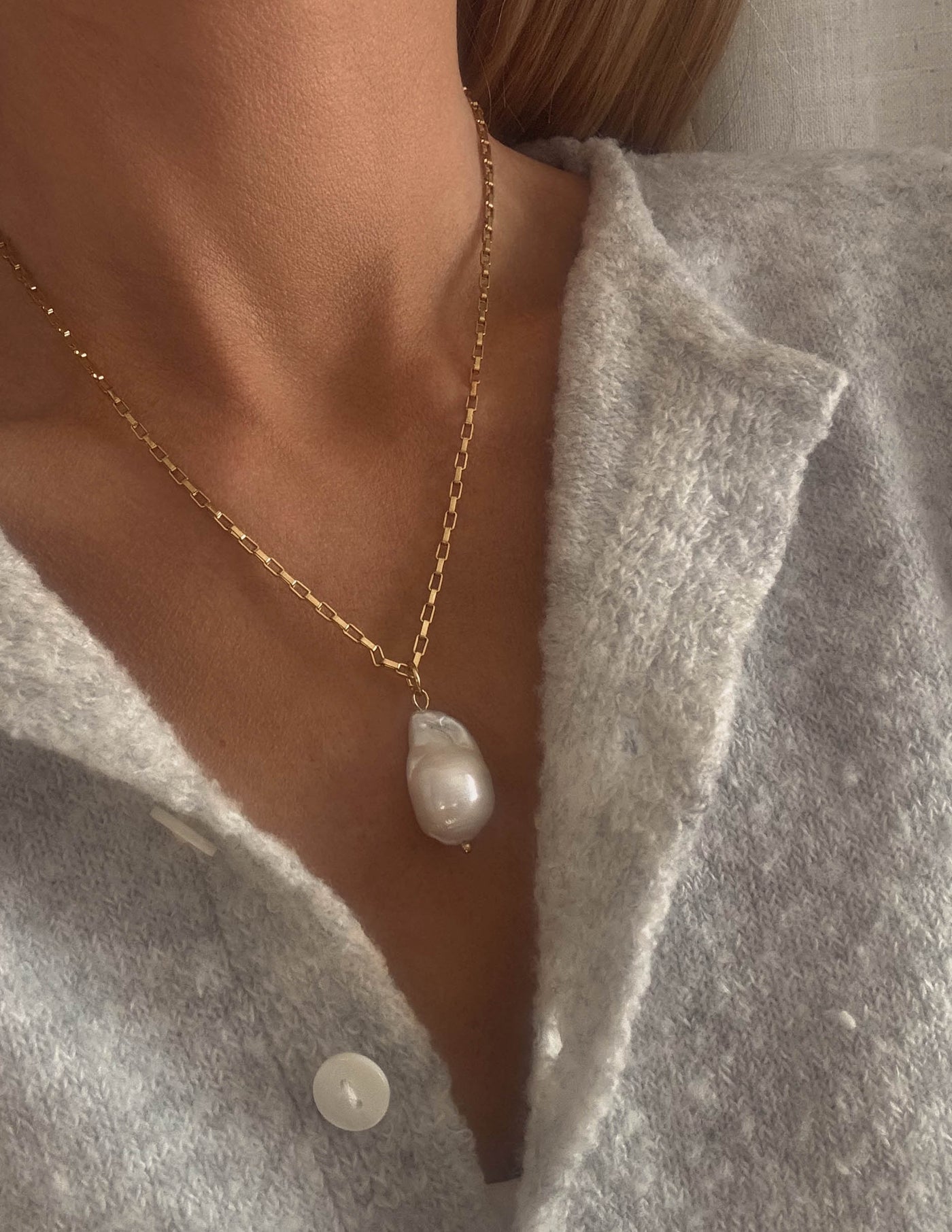 Pearl Drop Necklace
