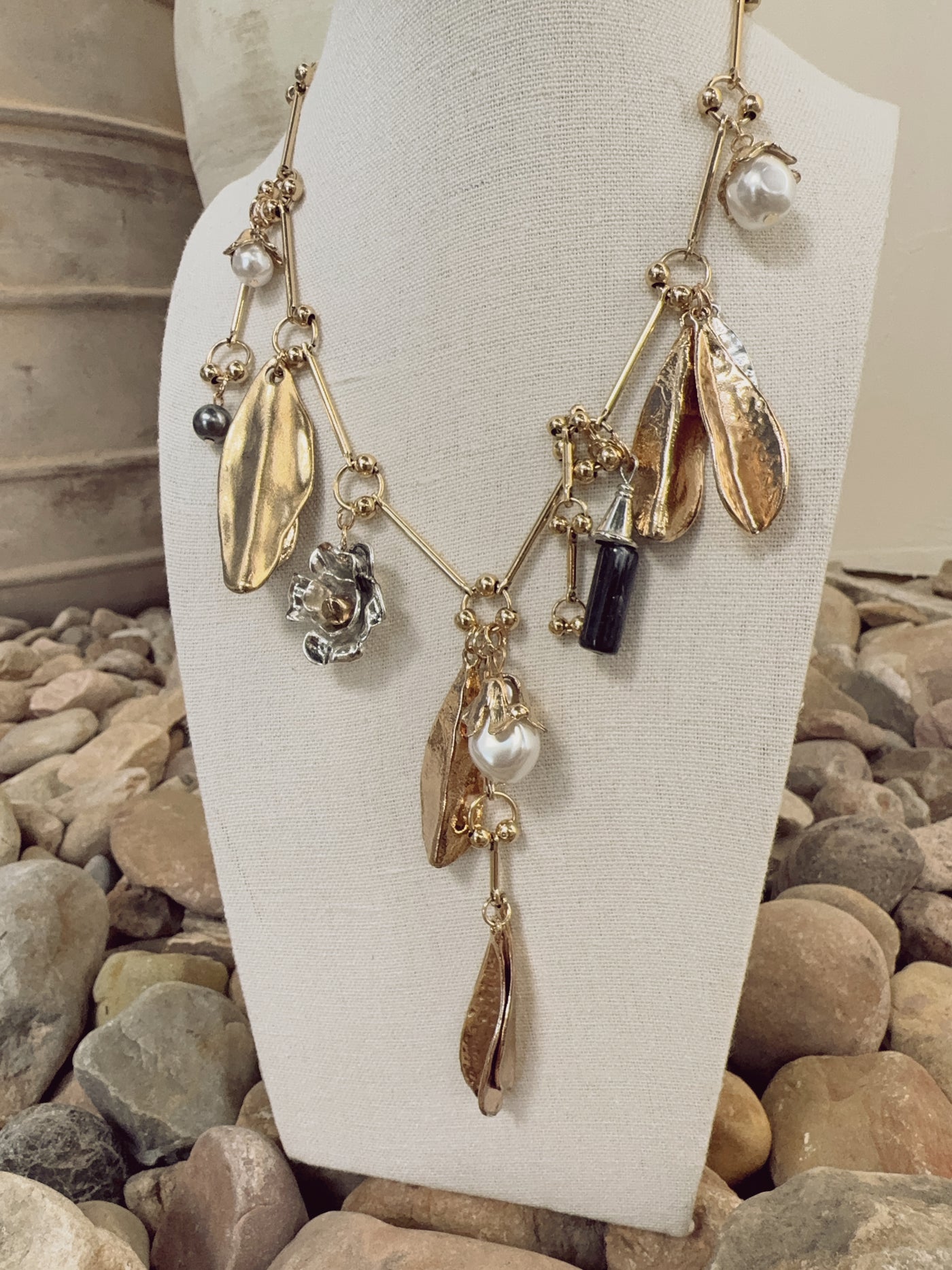 Leaf Statement Necklace