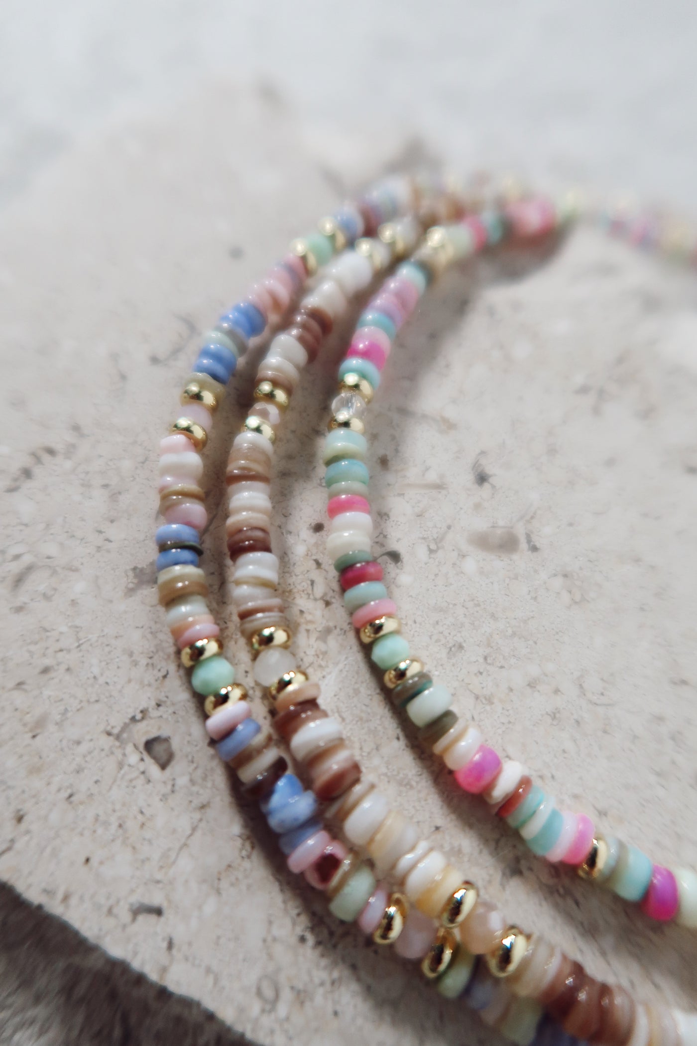 Ocean Side Stone Necklace