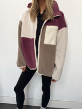 Briaina Color Blocked Jacket