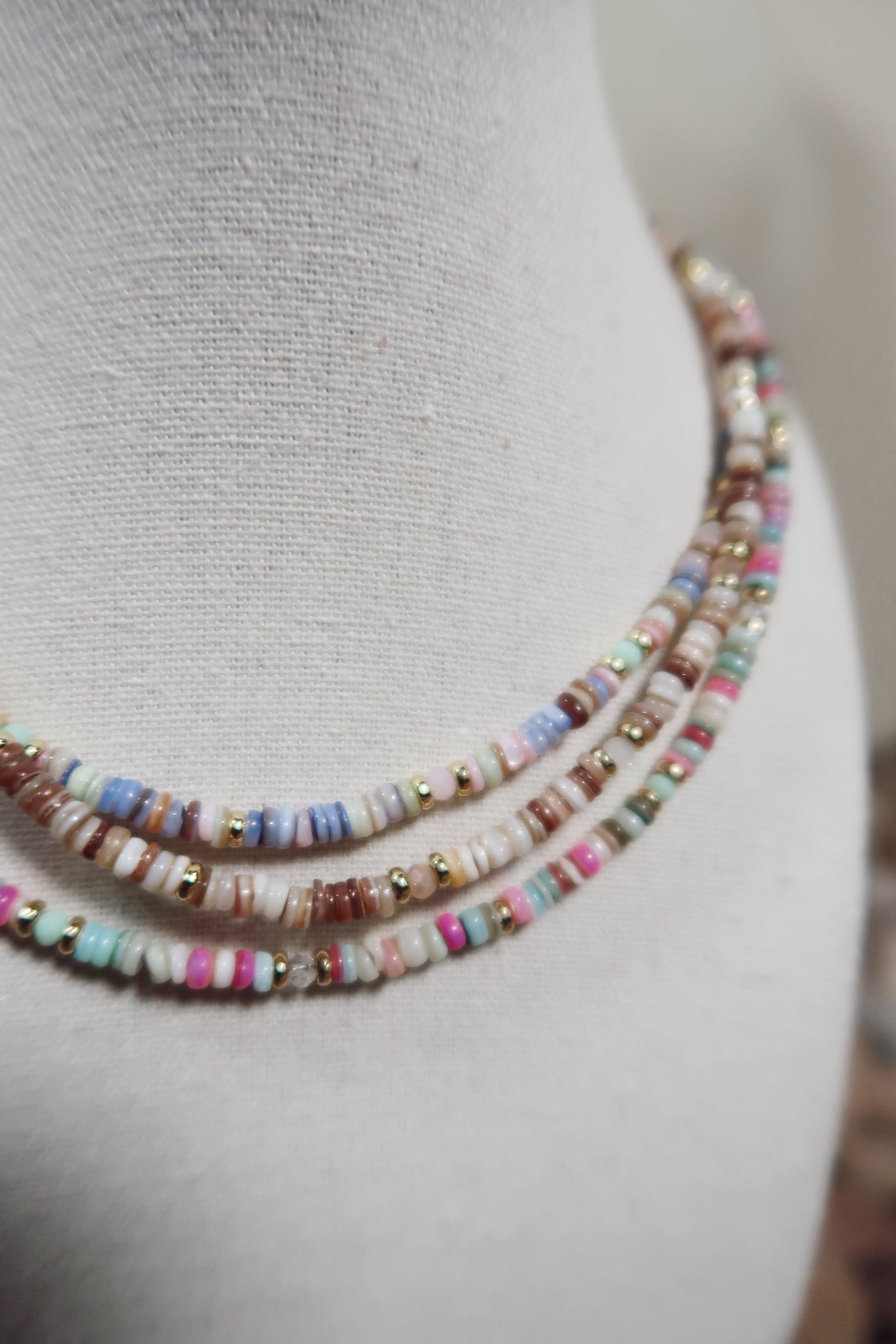 Ocean Side Stone Necklace