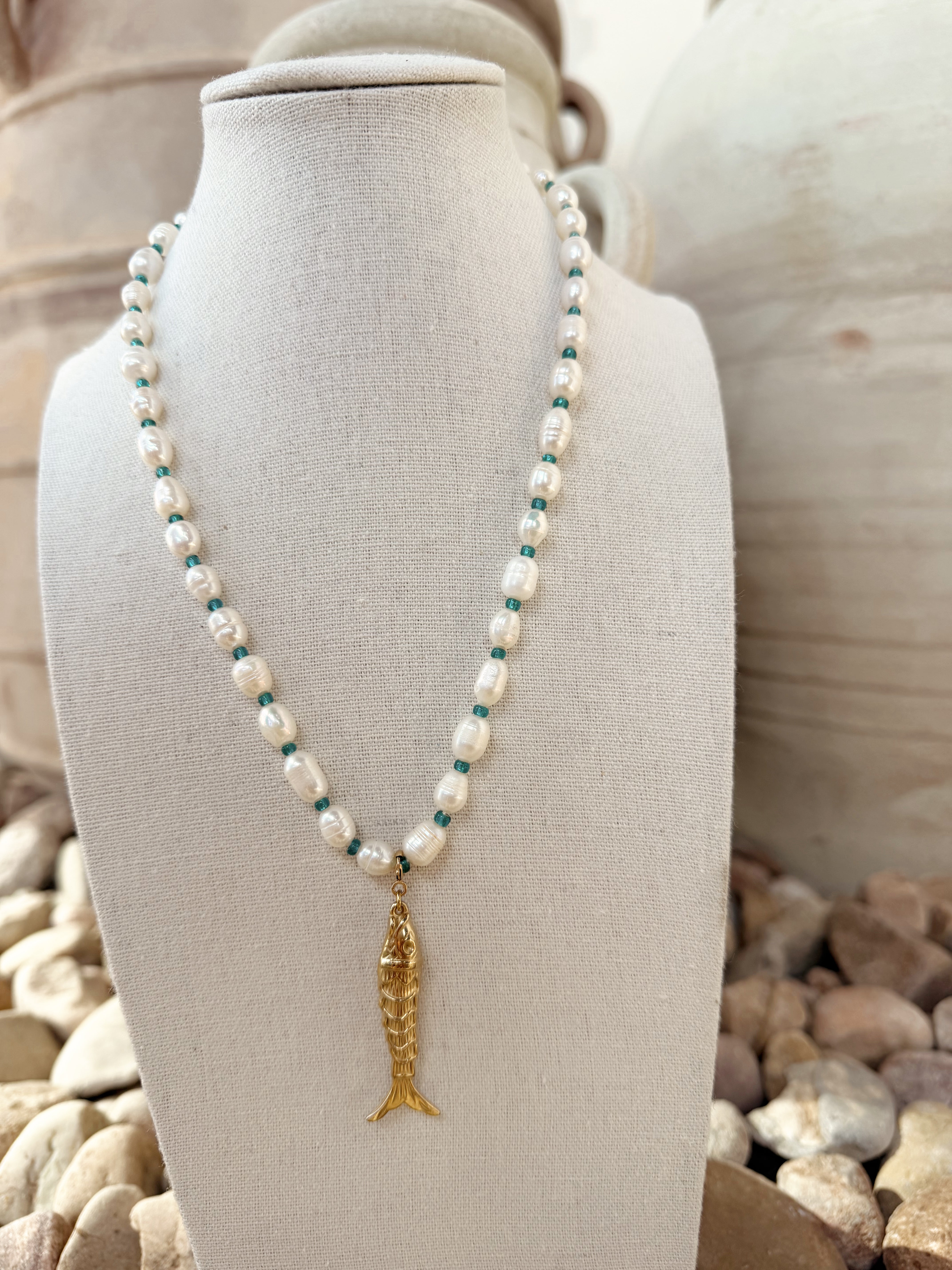 Capri Waters Fish Necklace
