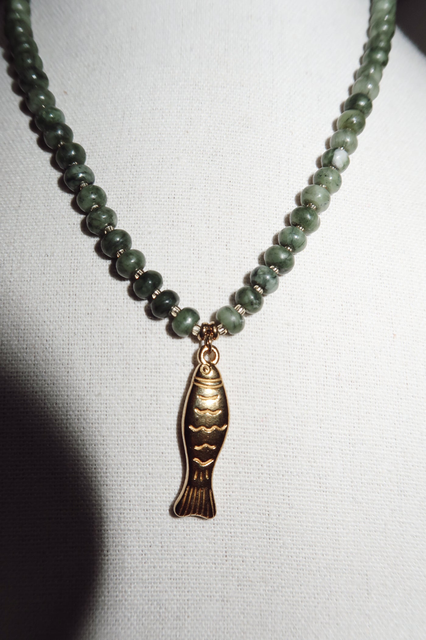 Bora Bora Beaded Fish Necklace