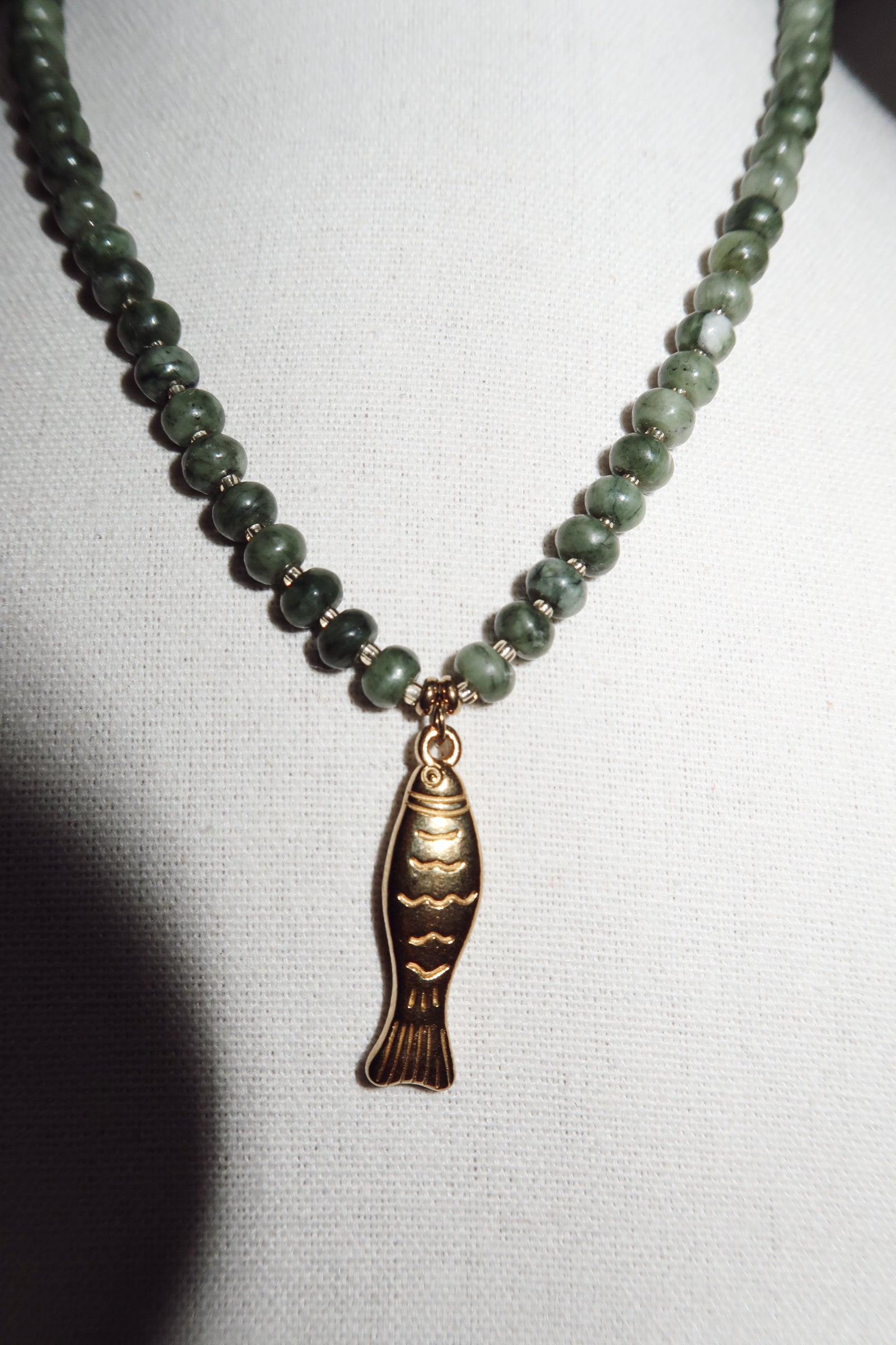 Bora Bora Beaded Fish Necklace