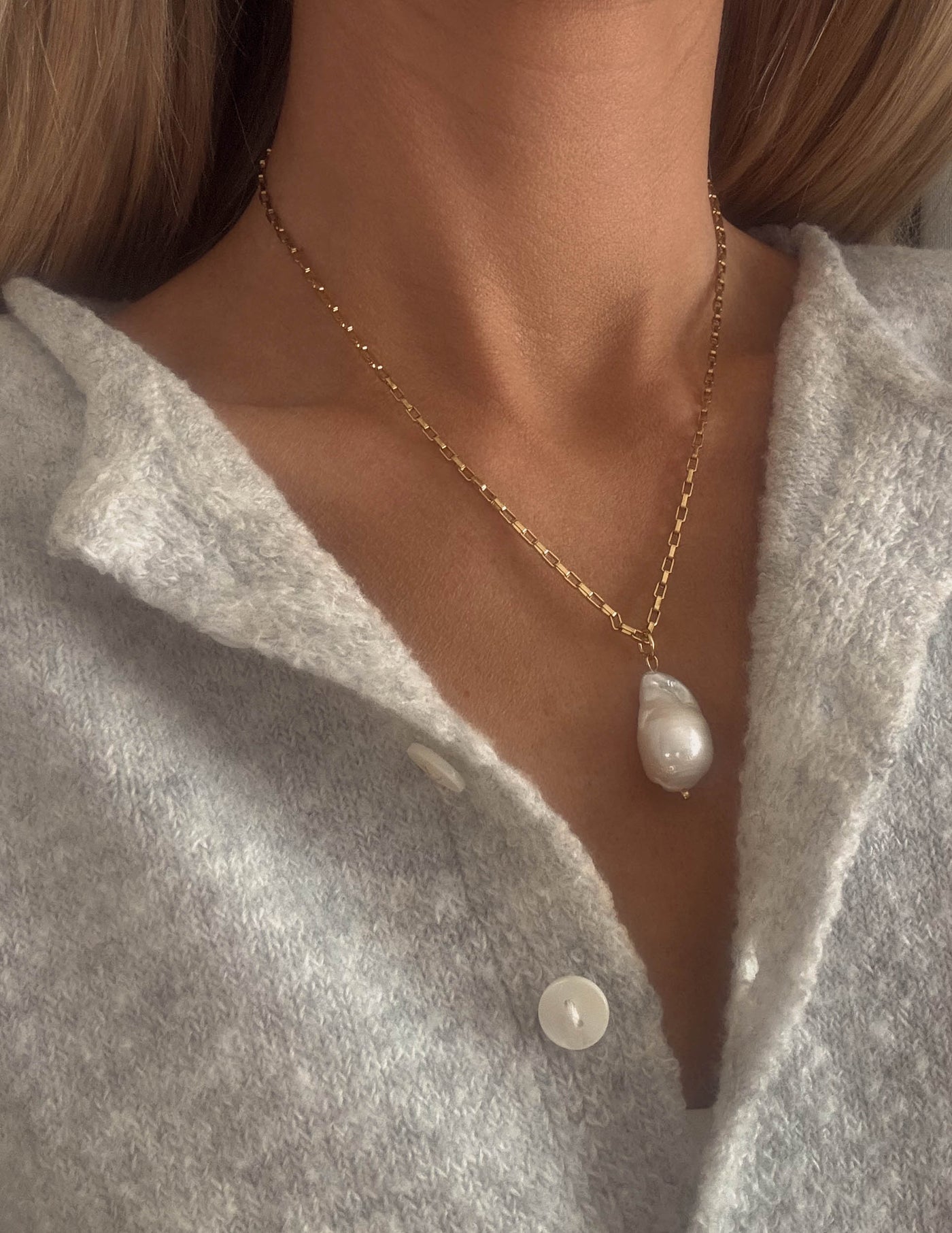 Pearl Drop Necklace