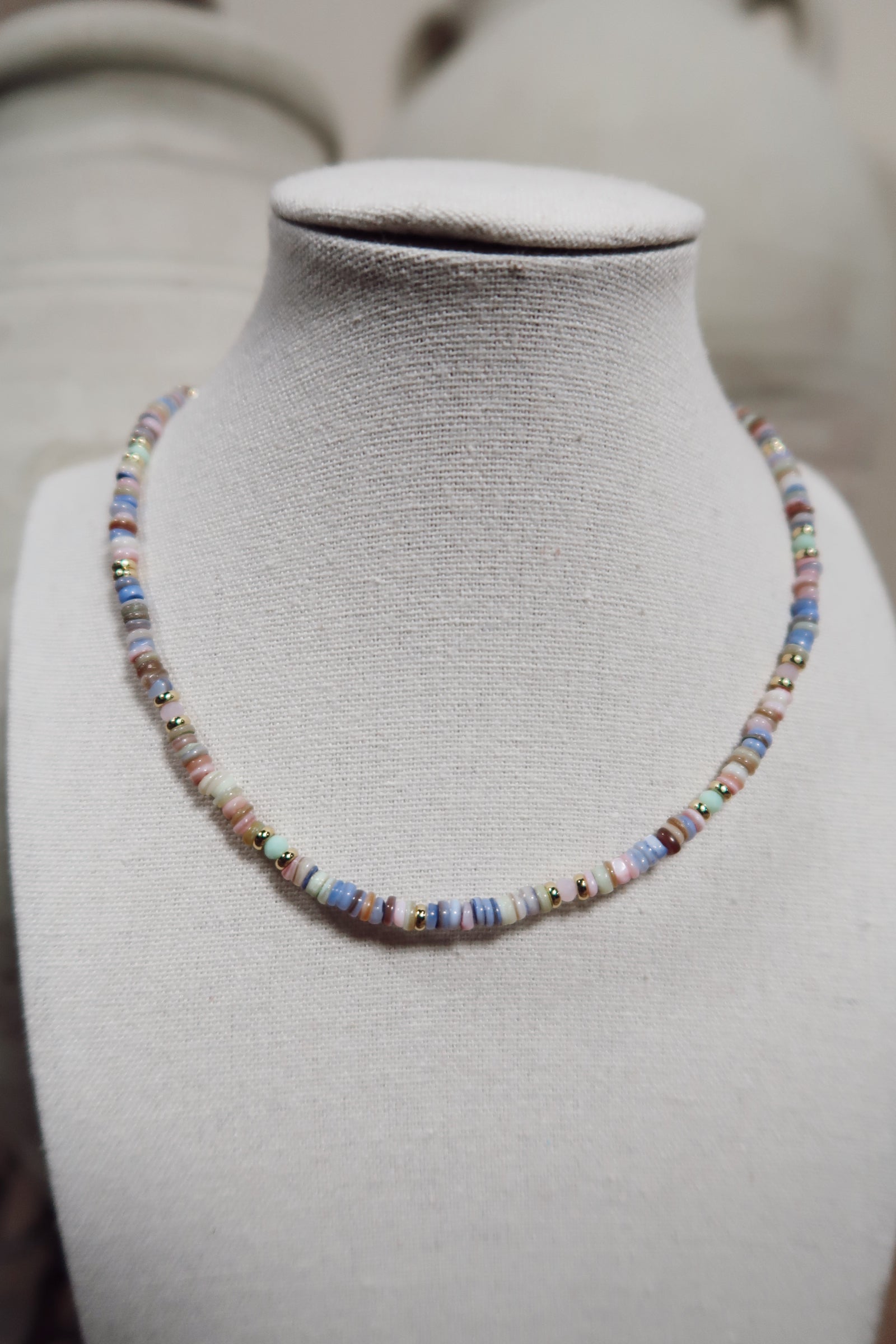 Ocean Side Stone Necklace
