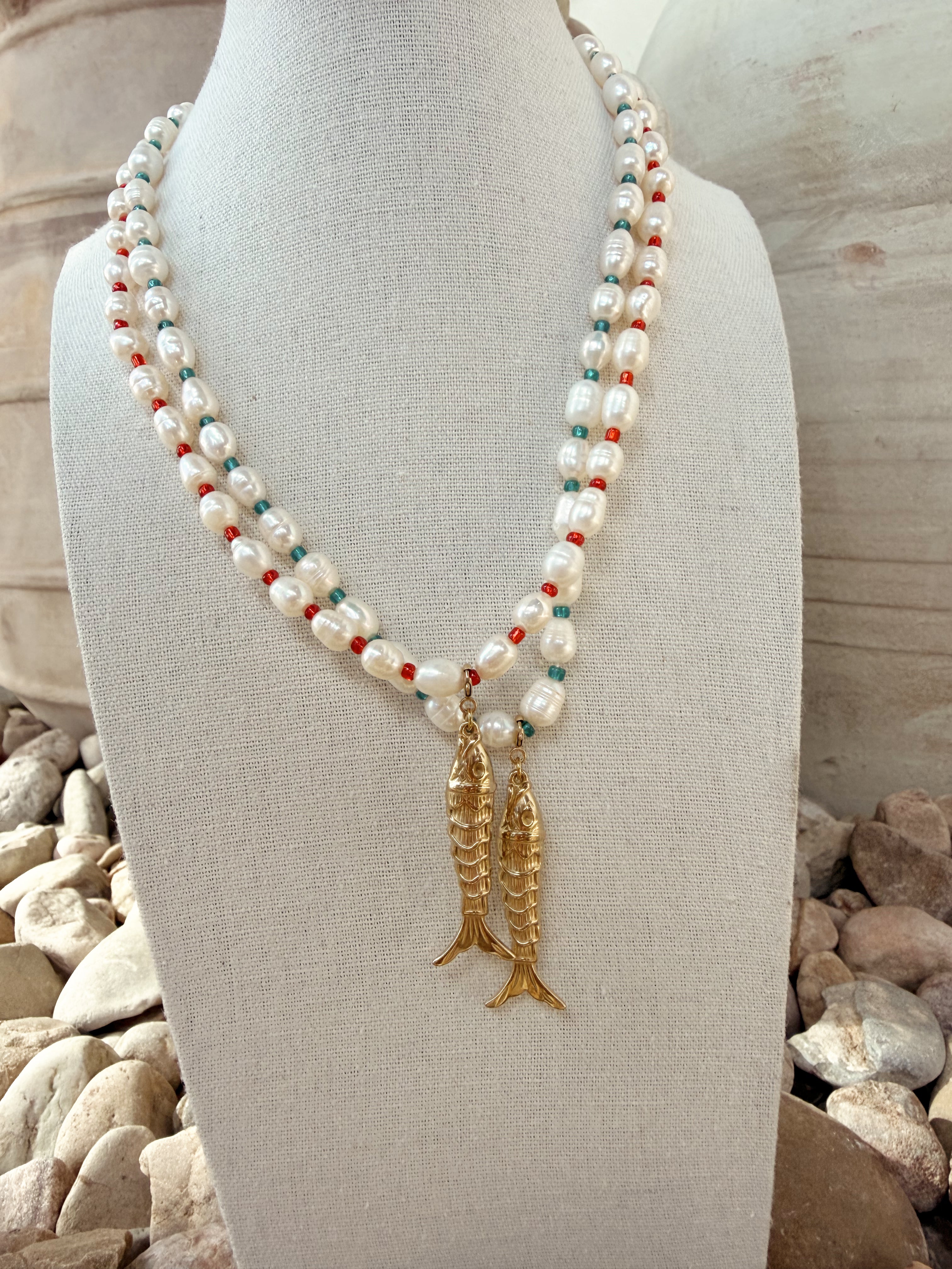 Capri Waters Fish Necklace