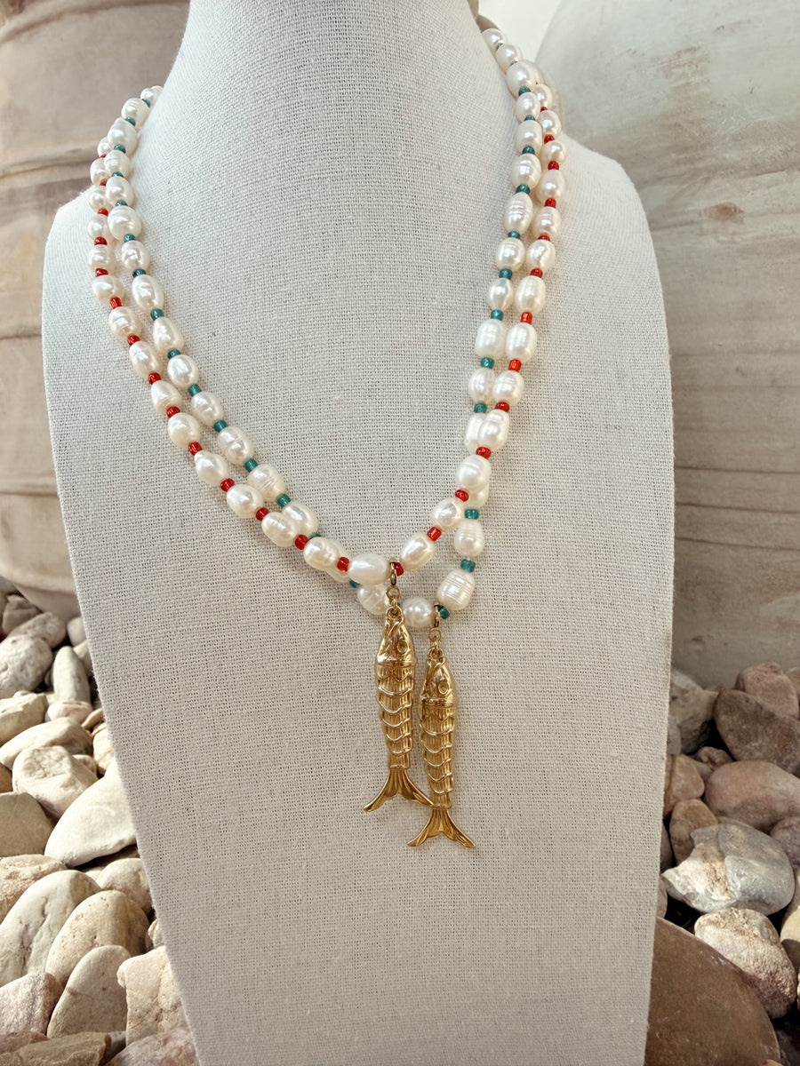 Capri Waters Fish Necklace