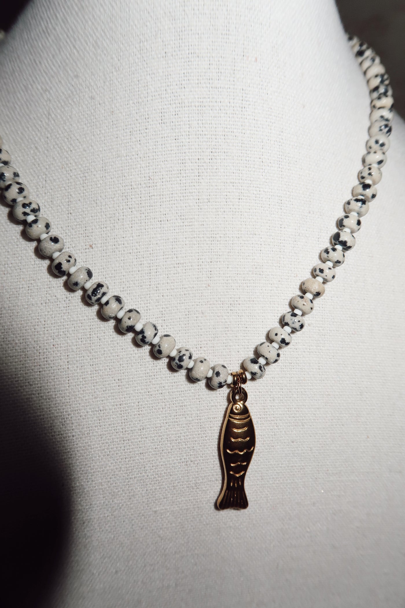Bora Bora Beaded Fish Necklace