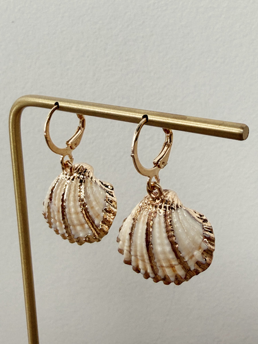 Malibu Shell Drop Earring