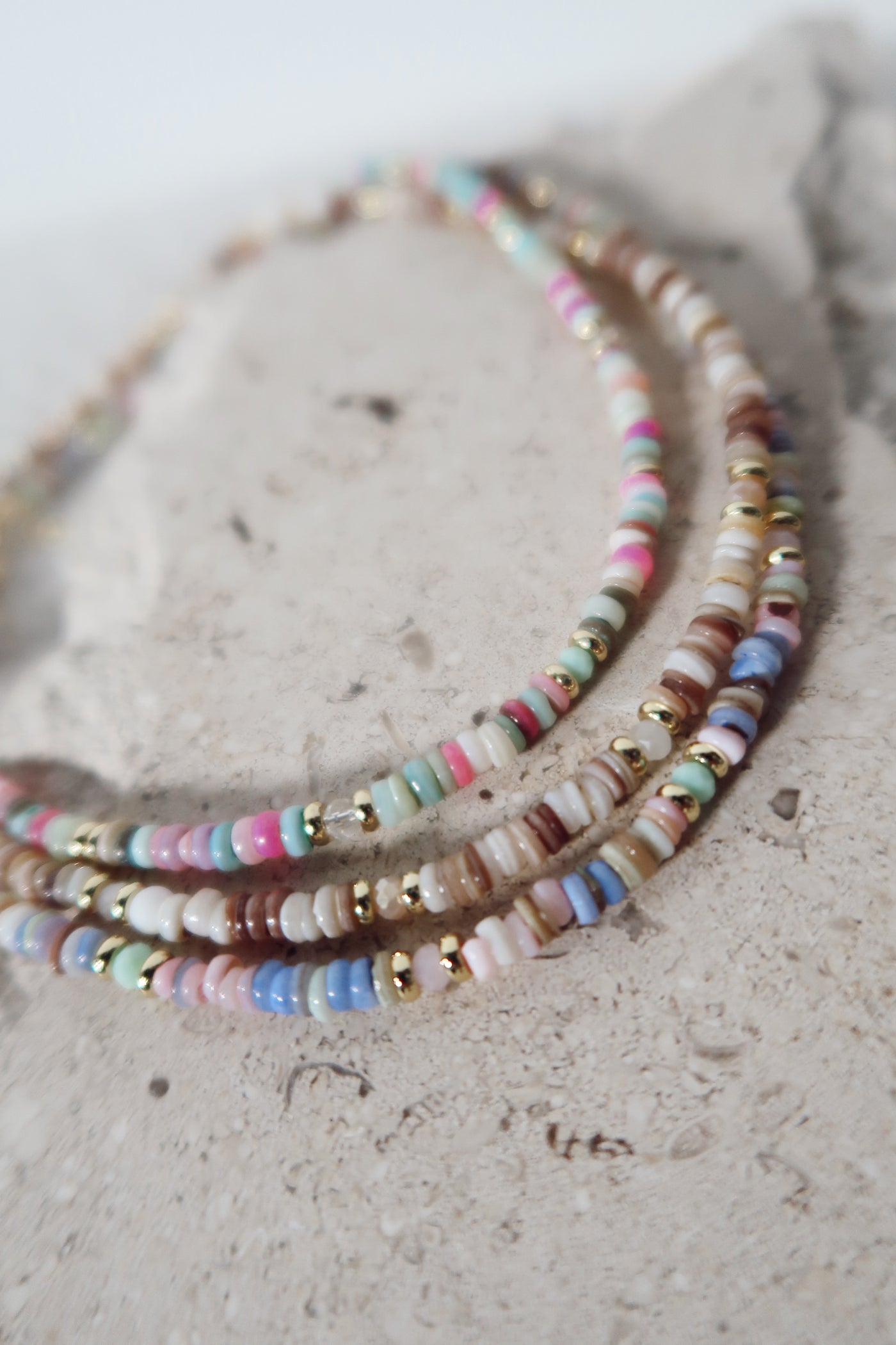 Ocean Side Stone Necklace