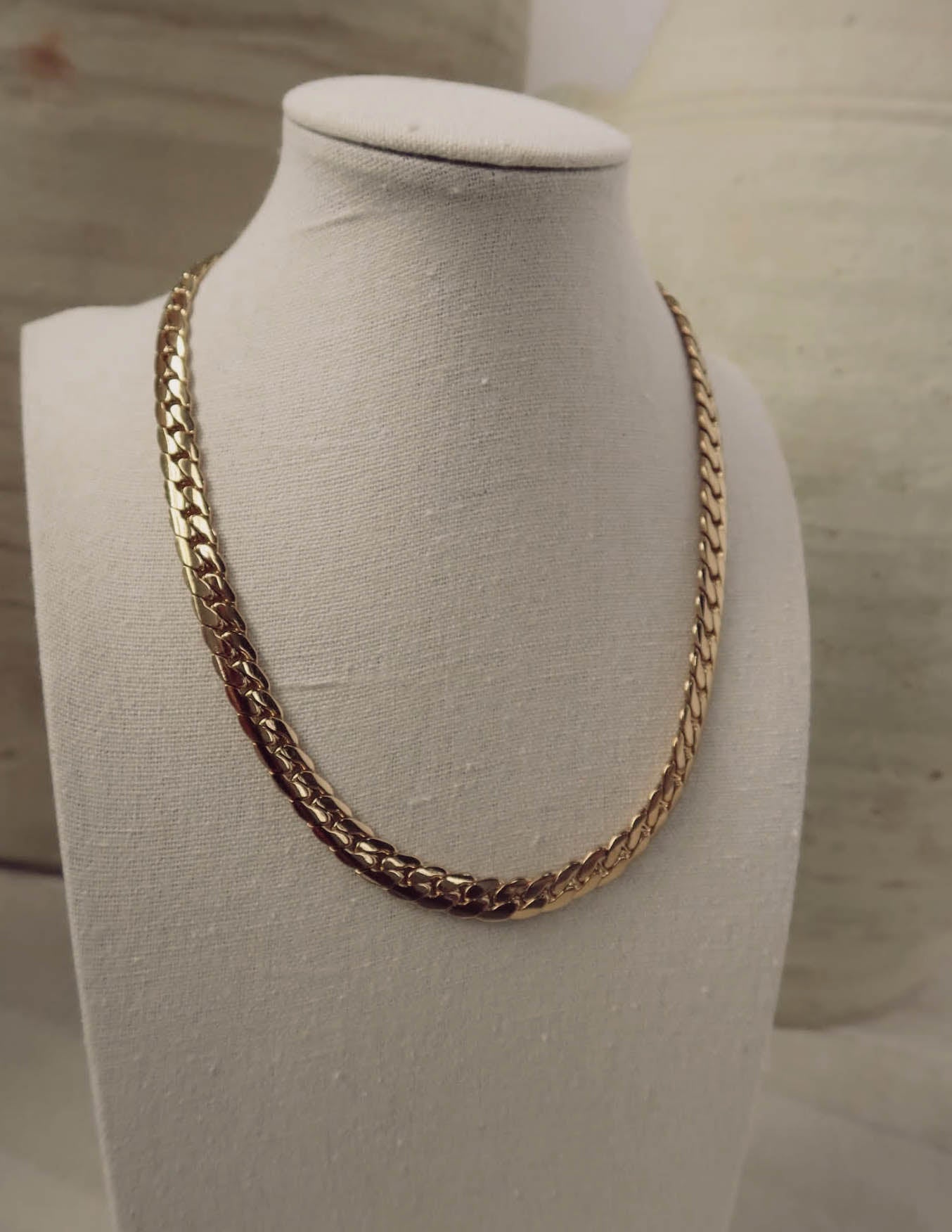 Chunky Metal Chain Stainless Steel Necklace
