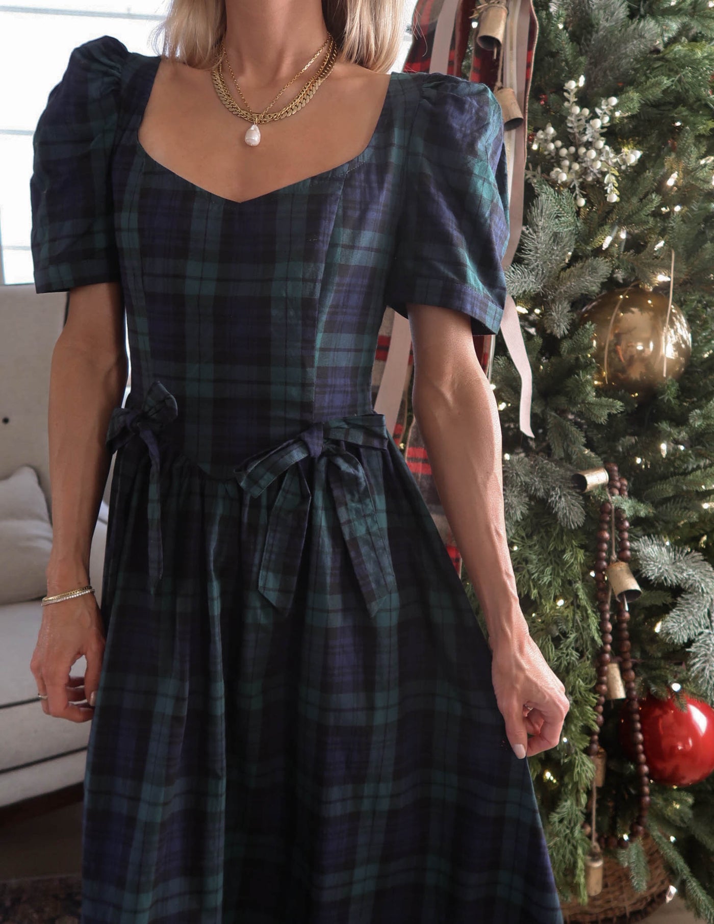 Kensington Plaid Dress