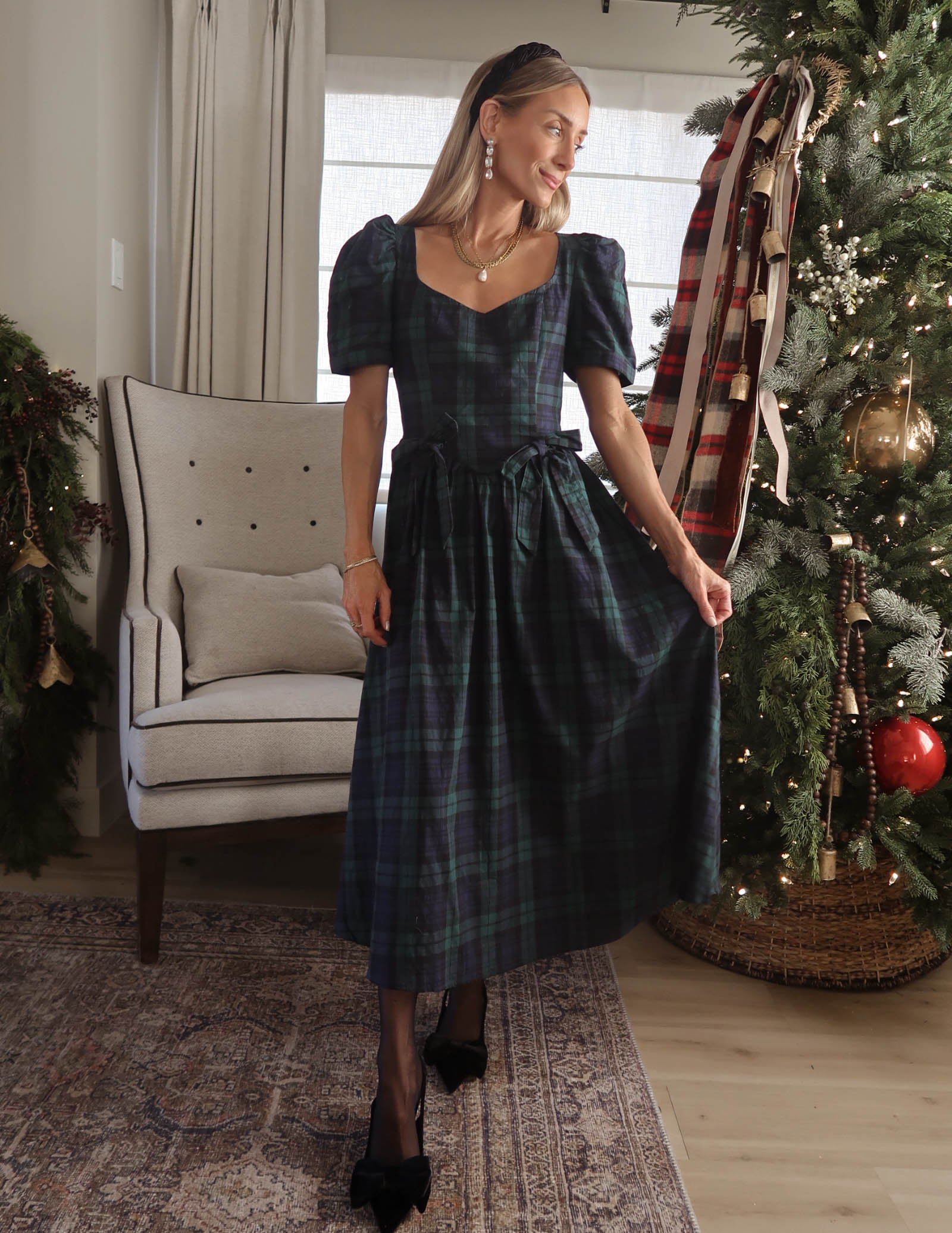 Kensington Plaid Dress