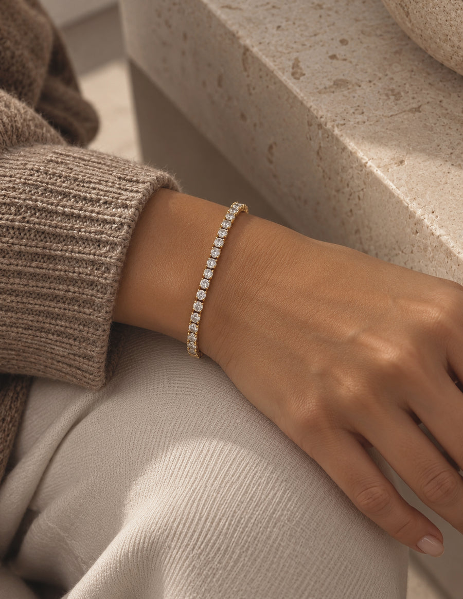 Delicate Tennis Bracelet