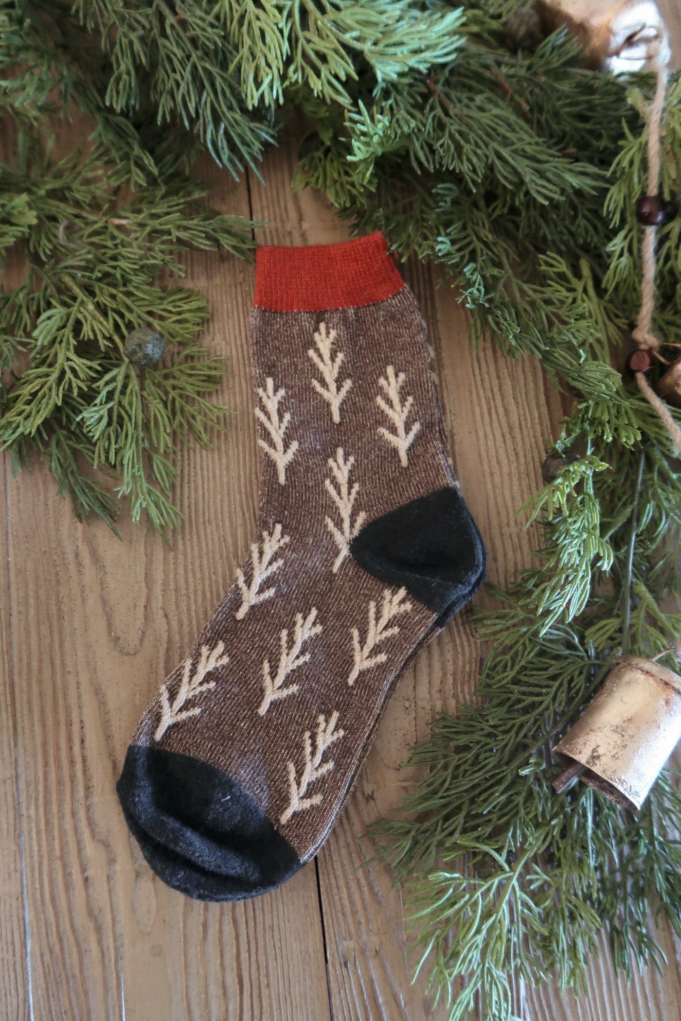 Winter Pine Sock