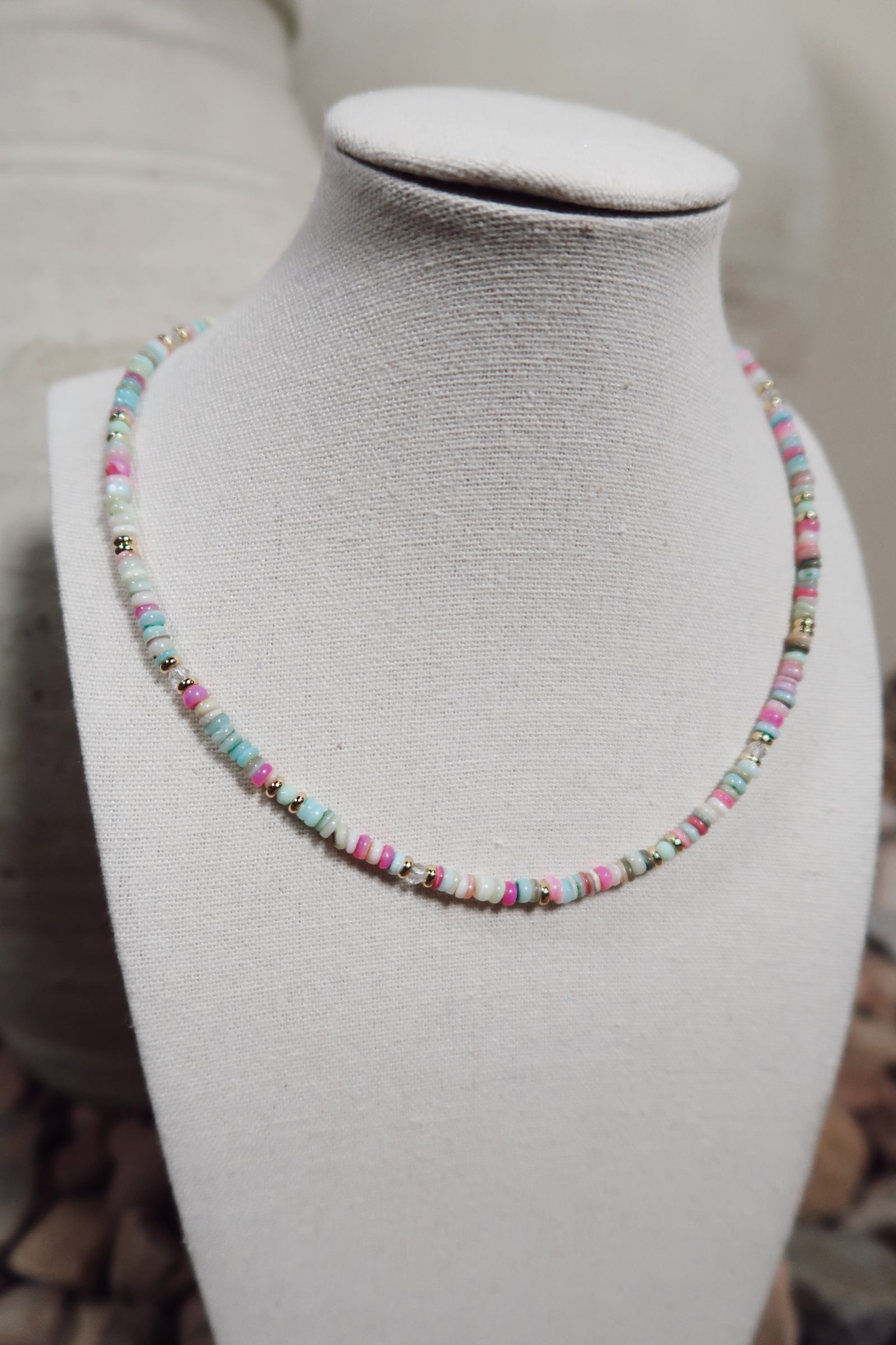 Ocean Side Stone Necklace