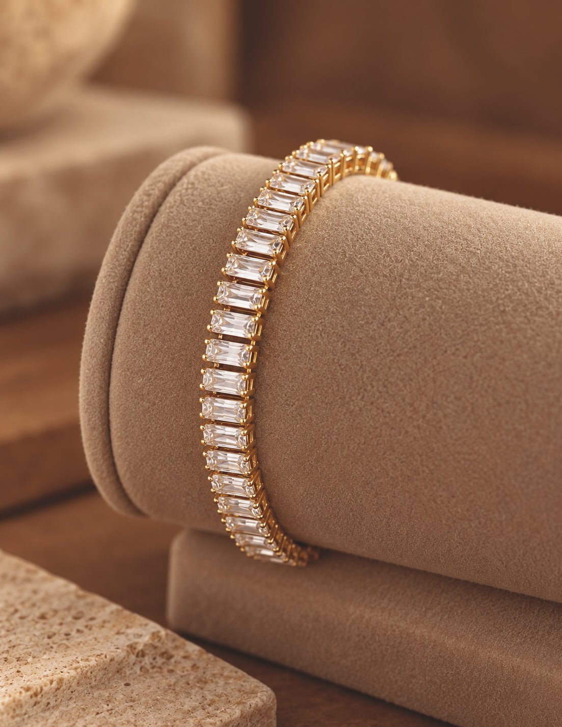 Berlin Baguette Tennis Bracelet