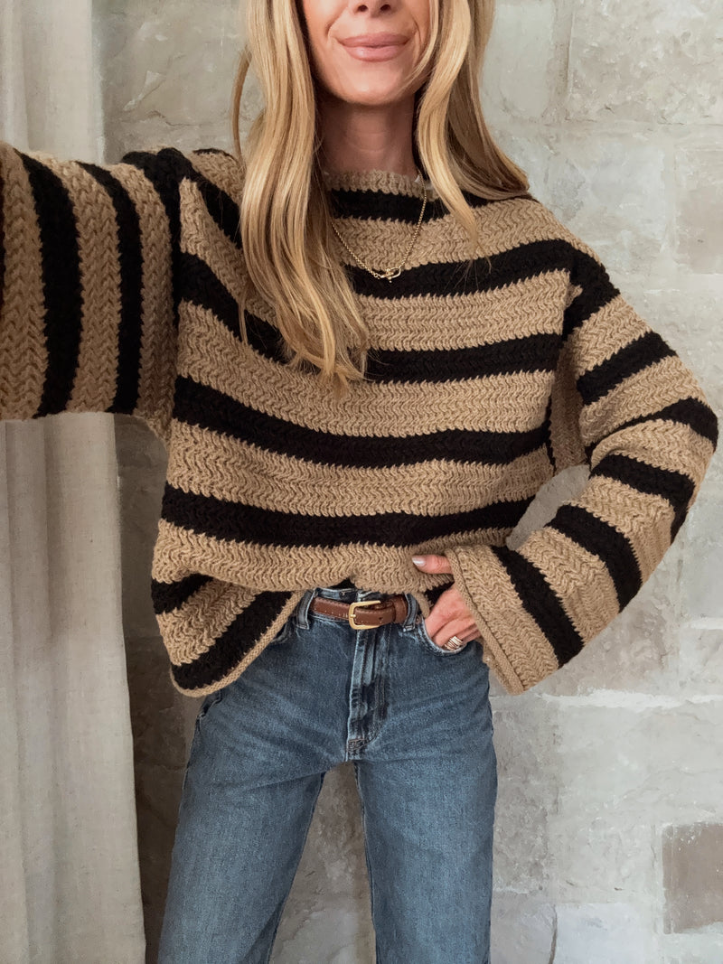 Giselle Striped Sweater