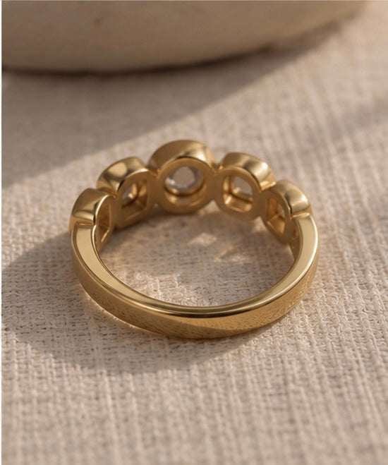 Zoe Multi Gem Ring