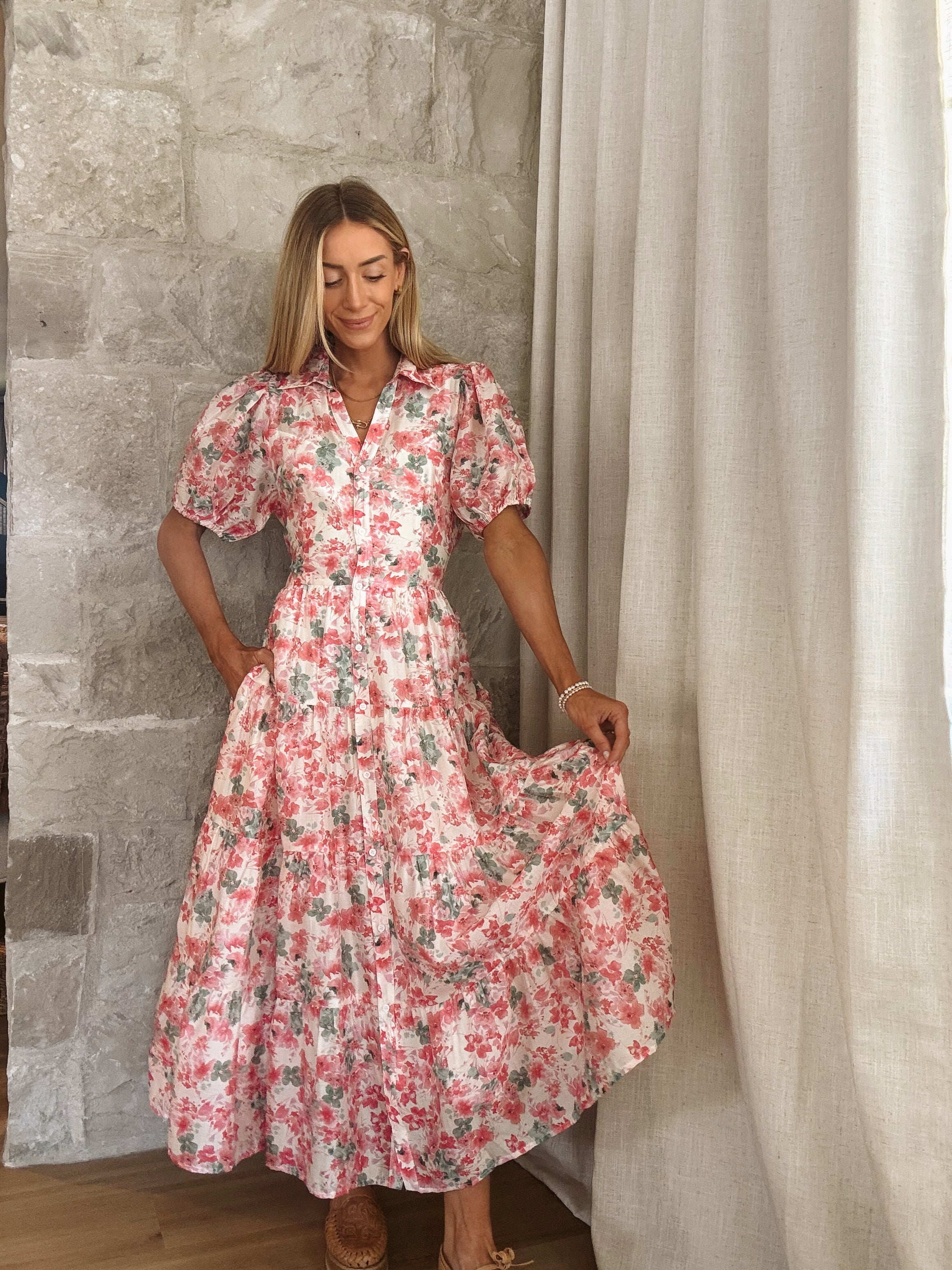 Peony Floral Dress