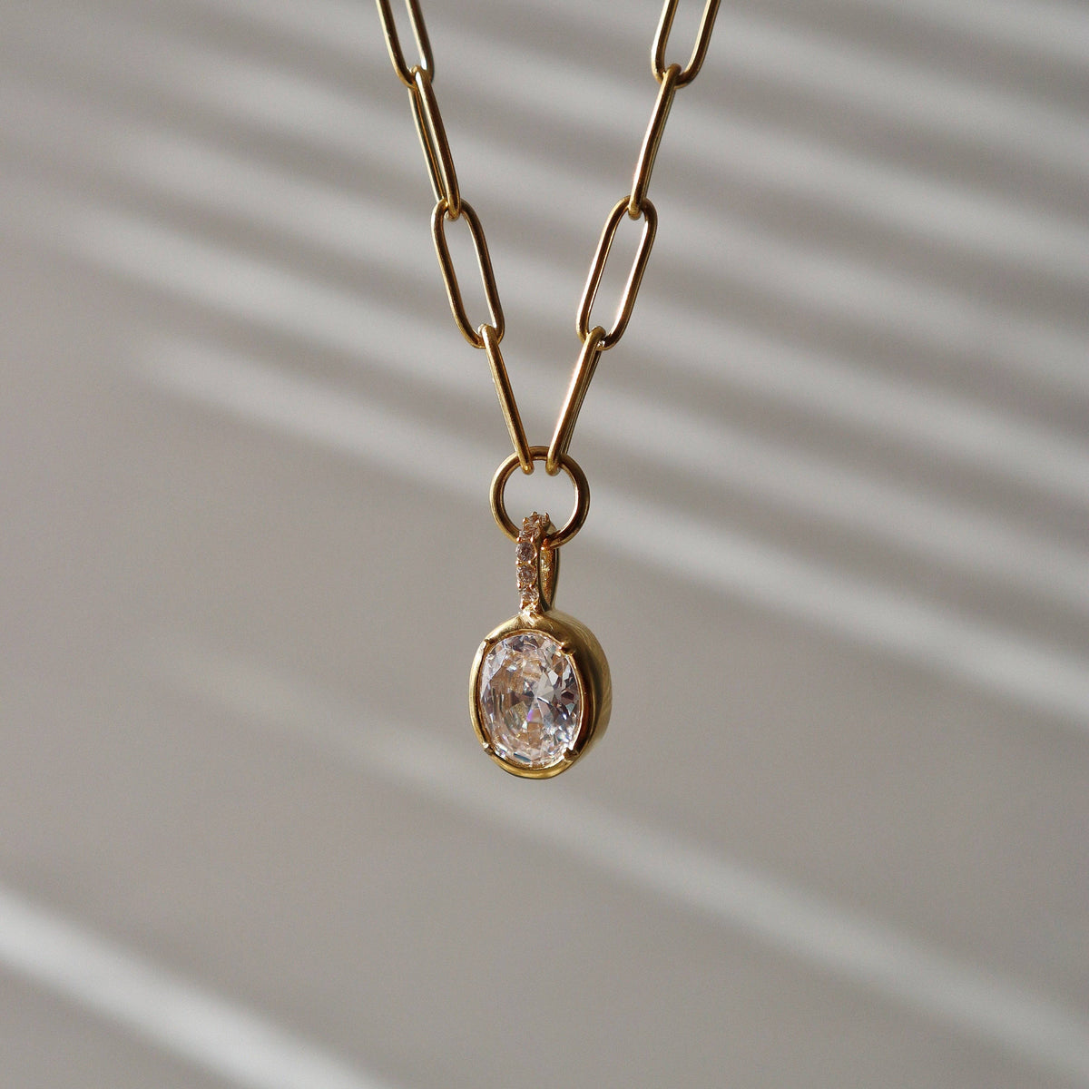 Mila Paperclip Necklace