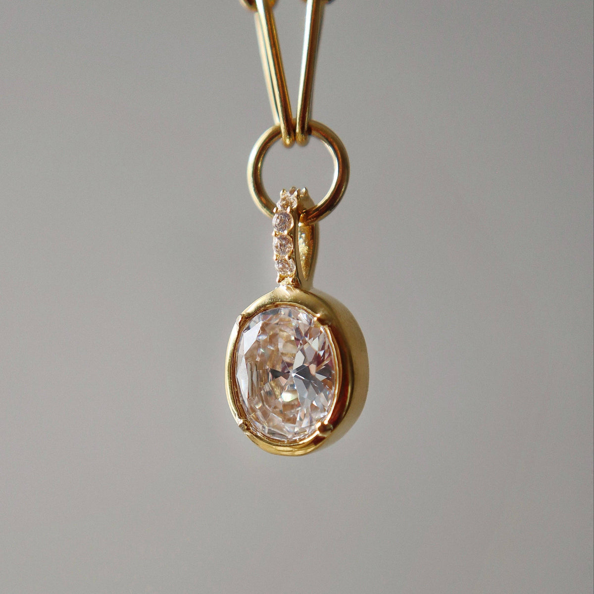 Mila Paperclip Necklace