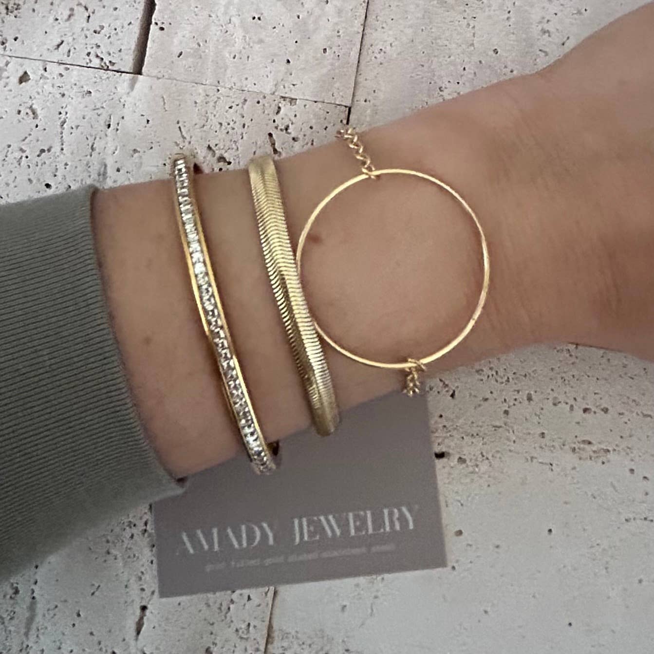 First Class Bangle Bracelet
