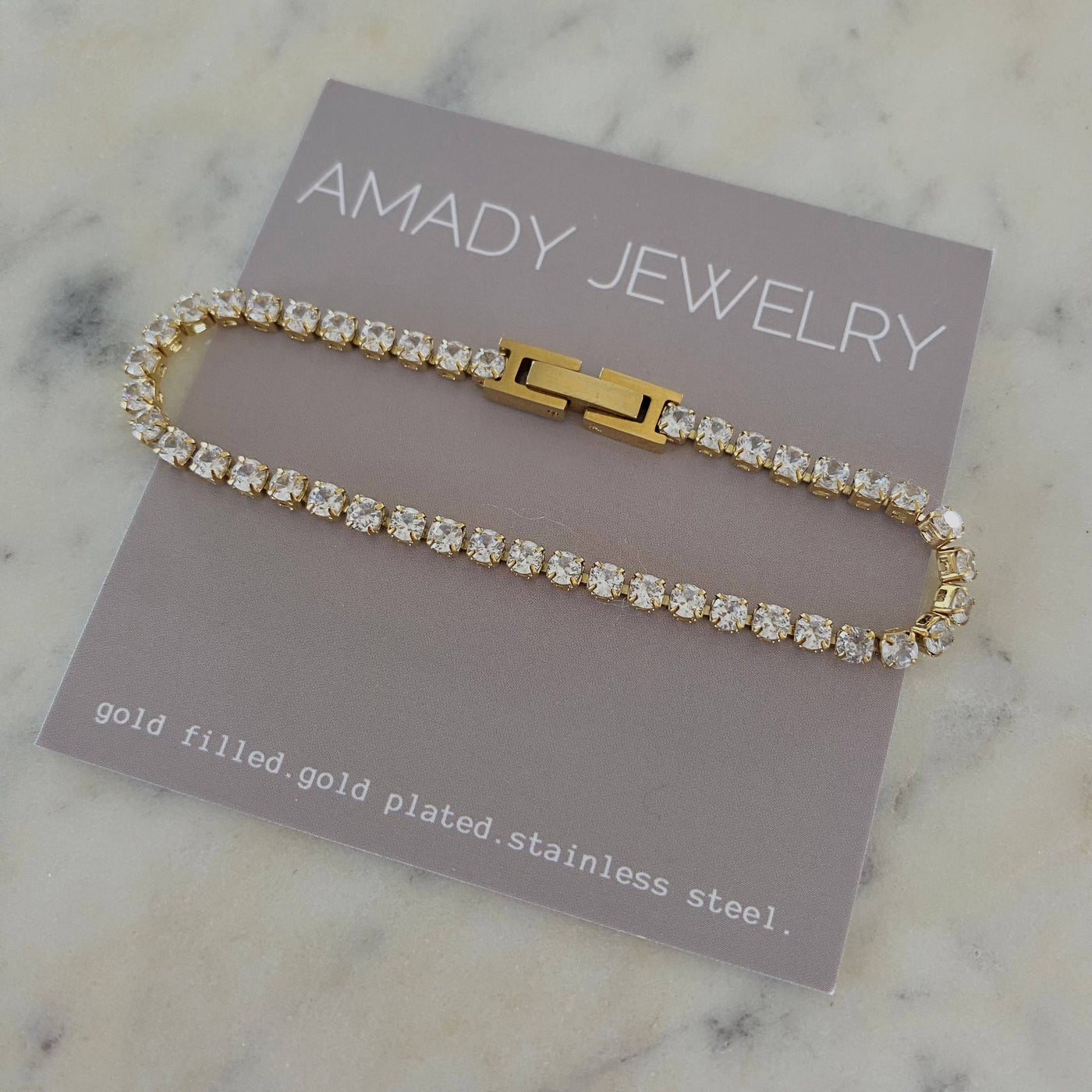 Golden Hour Tennis Bracelet