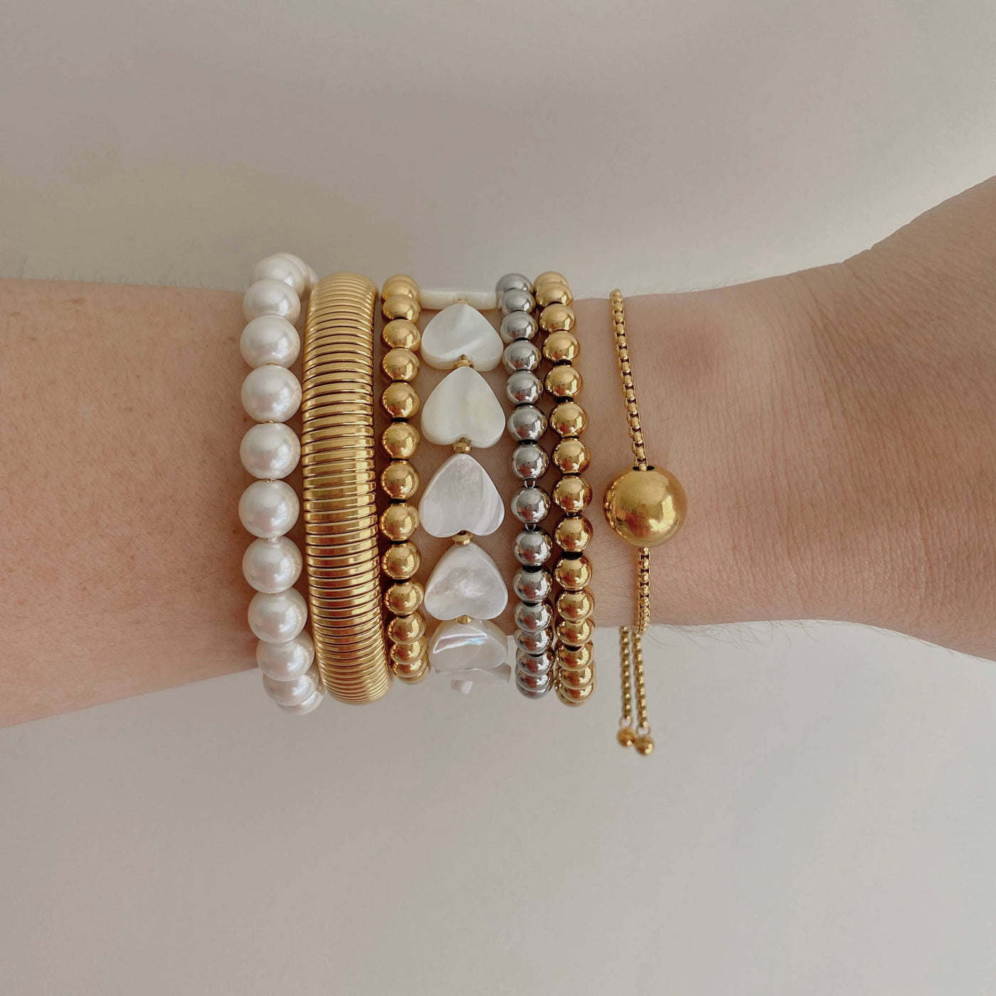 Sweetheart Pearl Bracelet