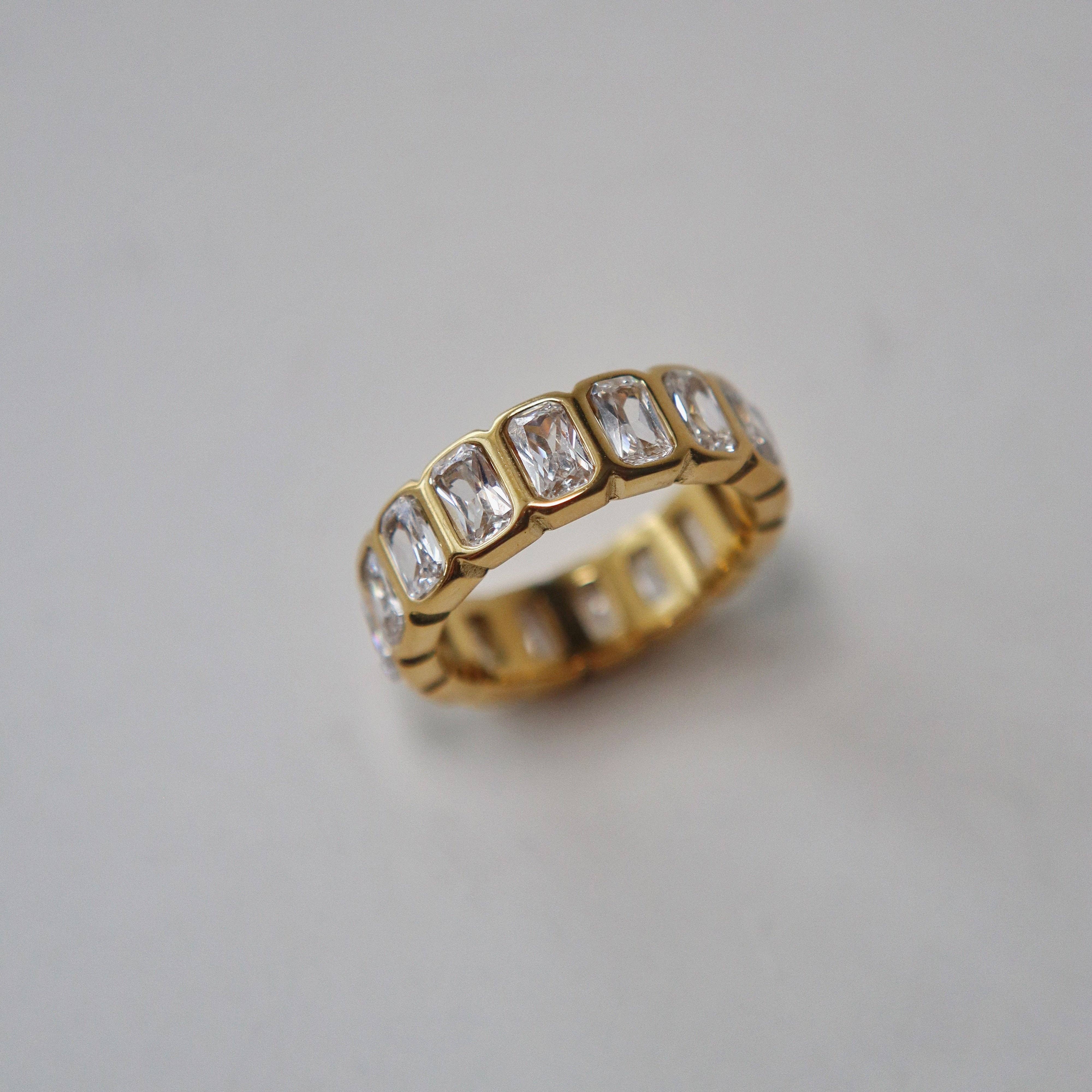 Jani Eternity Gold Ring