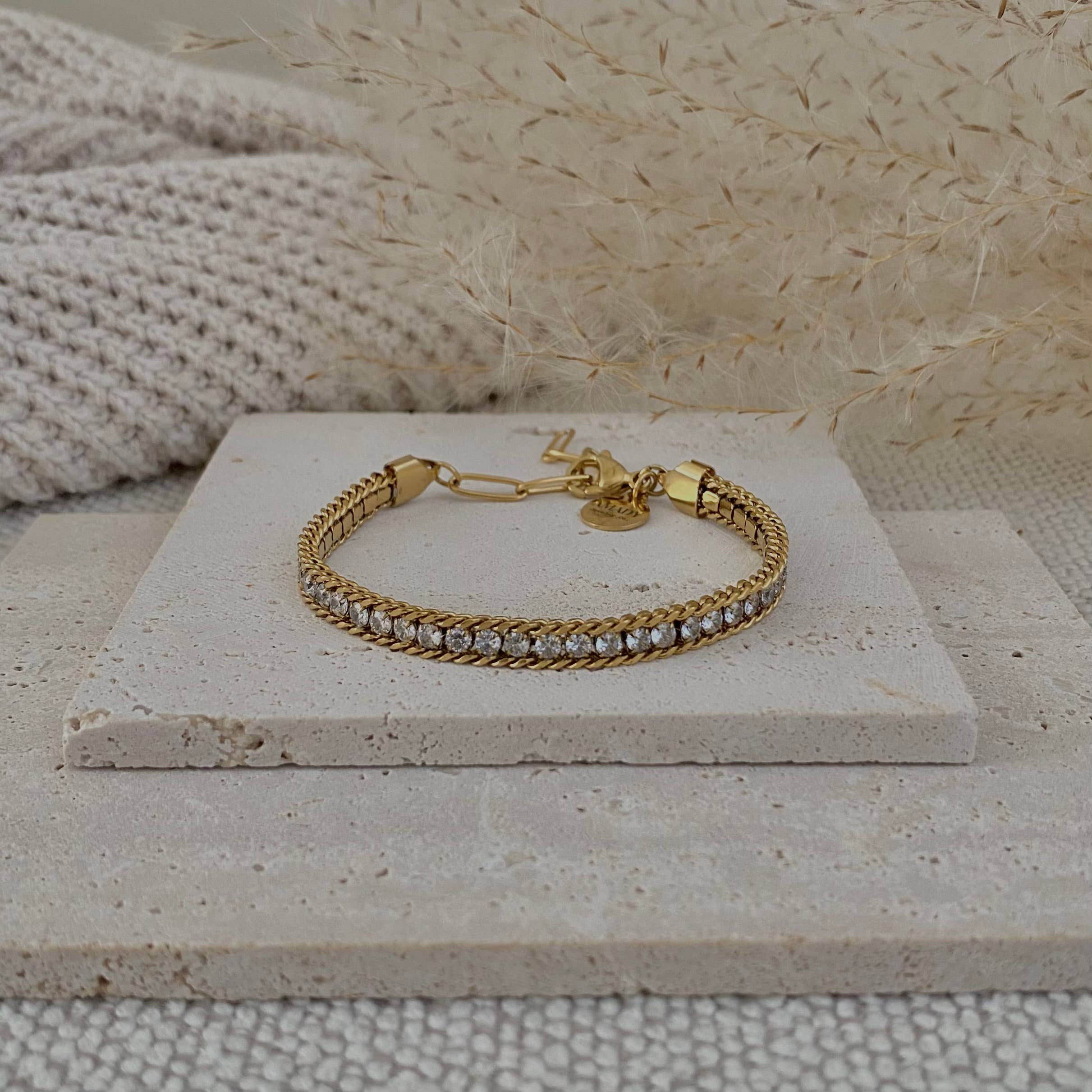 Sparked in Love Tennis Bracelet