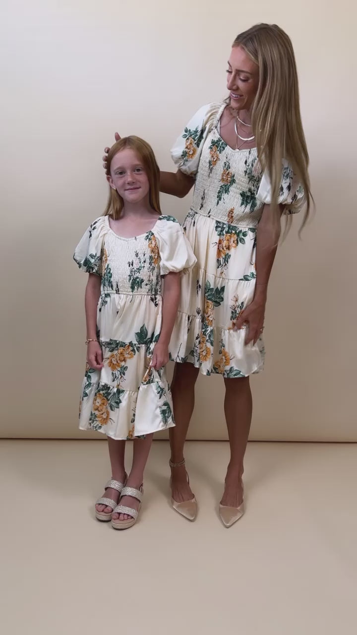 Mini-Me Raquel Floral Dress