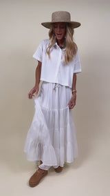 Hallie Tiered Skirt