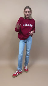 Boston Oversized Sweatshirt