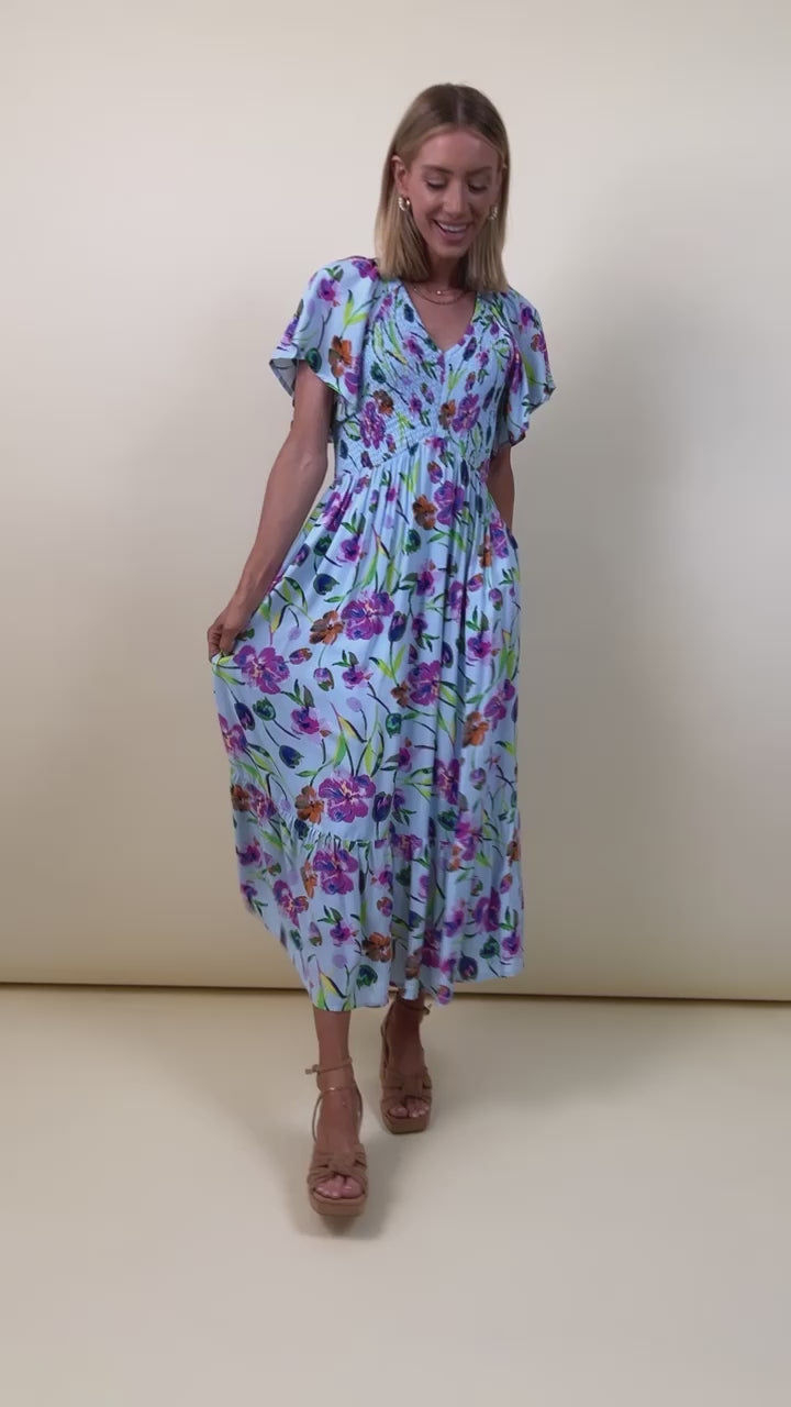 Magnolia Floral Dress