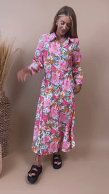 Kyra Printed Dress