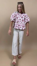 Bridget Floral Top