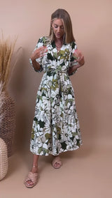 Audra Floral Dress