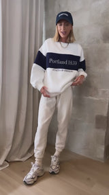 Portland Color Block Sweatshirt
