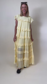 Betty Ruffle Tiered Dress