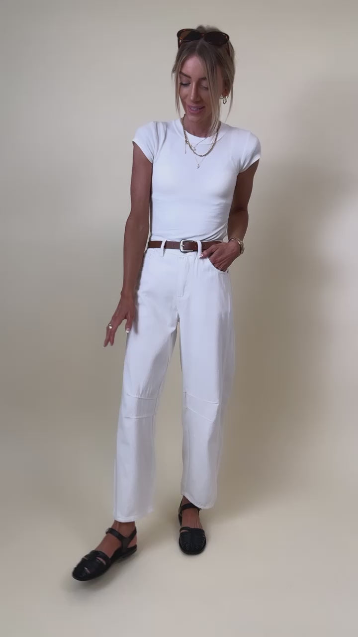 Kendra Barrel Jeans