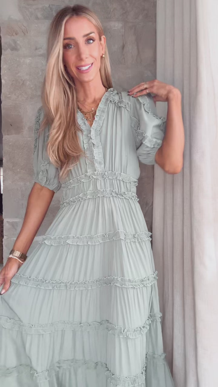 Jenessa Ruffle Dress