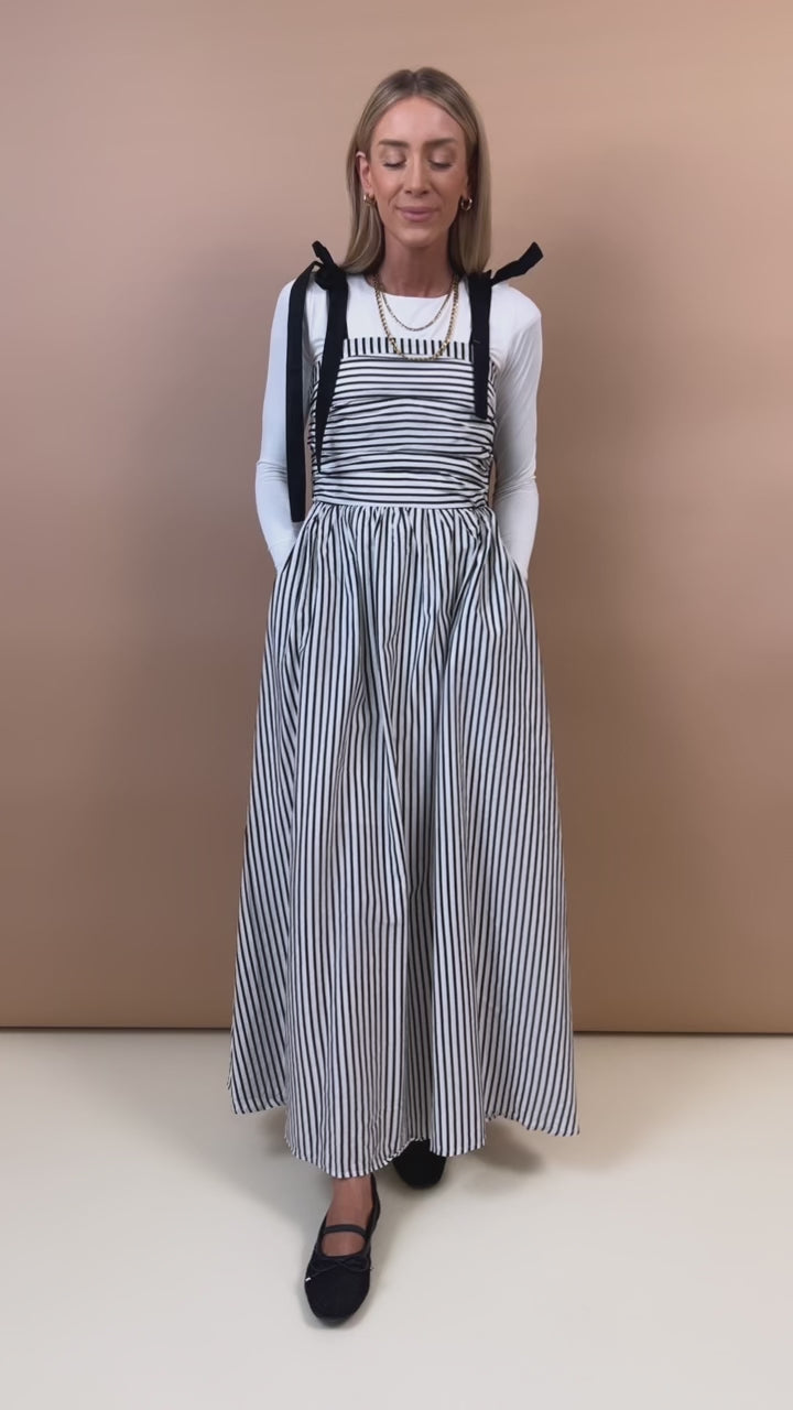 Kristel Striped Dress