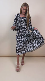Brinley Floral Midi Dress