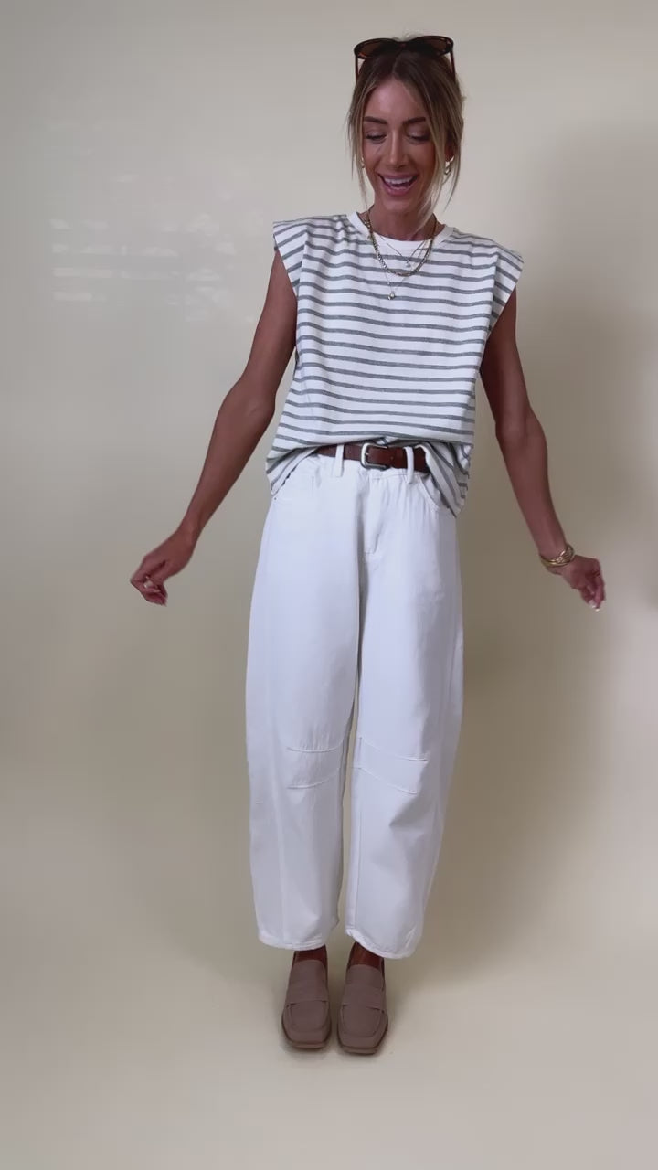 Kendra Barrel Jeans