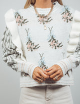 Imogen Ruffle Sweater